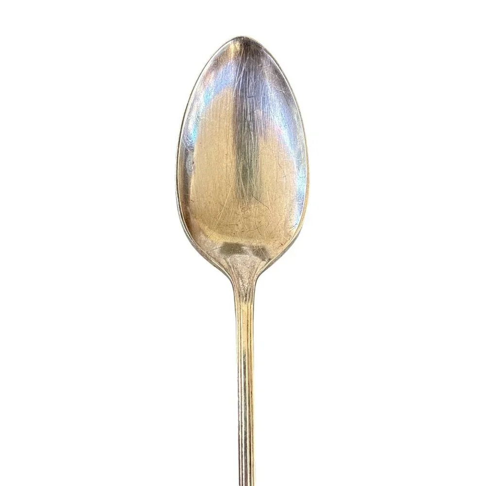WM Rogers and‎ Sons AAX Silver Plate Ice Tea Spoons Lot of 5 7.75
